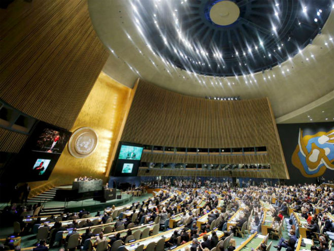 Generalna skupština UN (foto: Twitter/@EconomicTimes) - 
