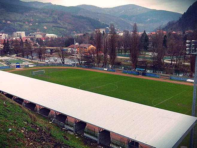 Gradski stadion u Foči - Foto: SRNA