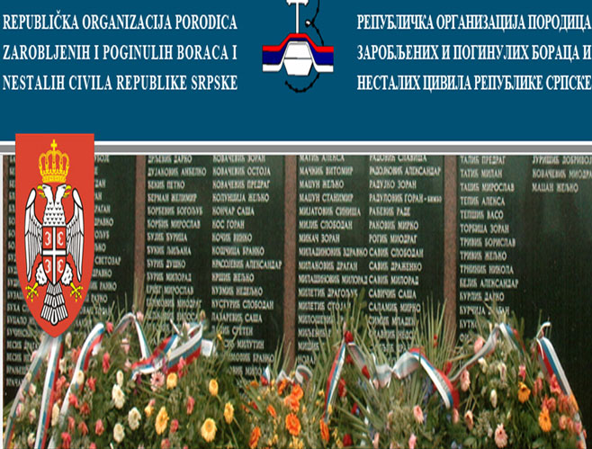 Republička organizacija zarobljenih i poginulih boraca i nestalih civila - Foto: Screenshot