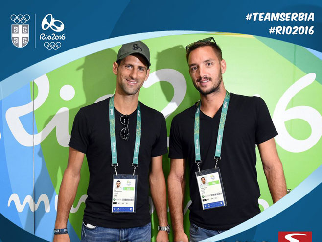Novak i Troicki stigli u Rio (Foto:twitter) - 