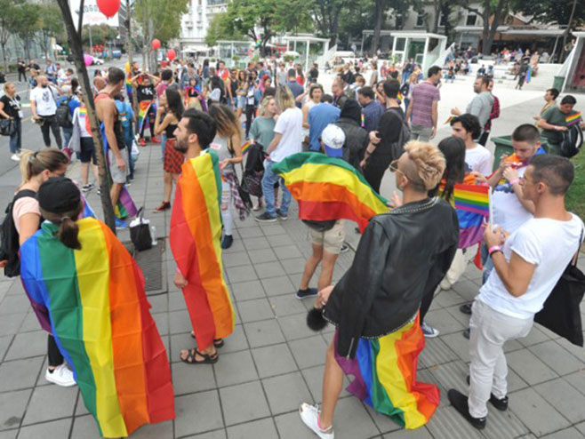 Parada ponosa u Beogradu - Foto: TANЈUG