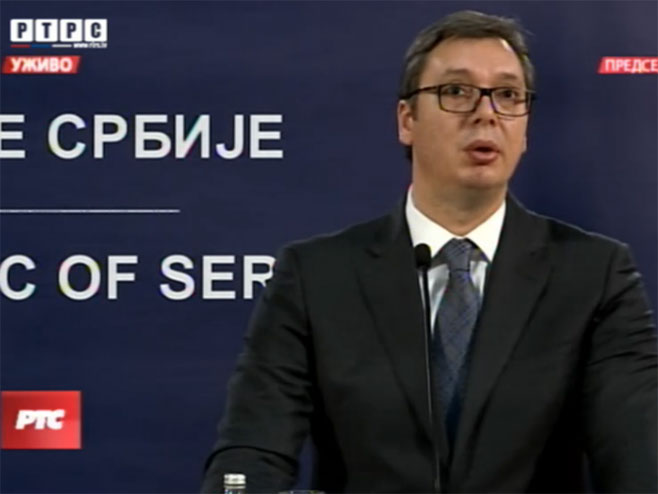 Aleksandar Vučić - pres - Foto: RTRS