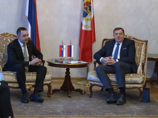 Dodik i Vulin - Foto: RTRS