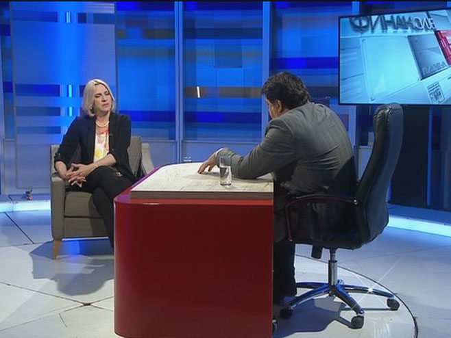 Željka Cvijanović u emisiji Telering - Foto: RTRS