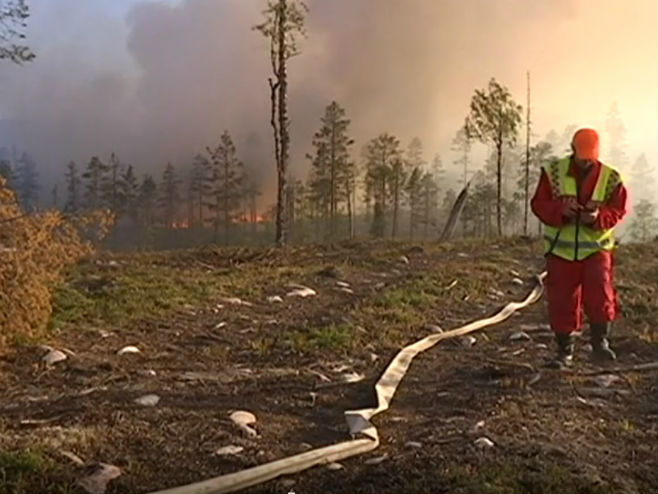 Požari u Švedskoj - Foto: Screenshot