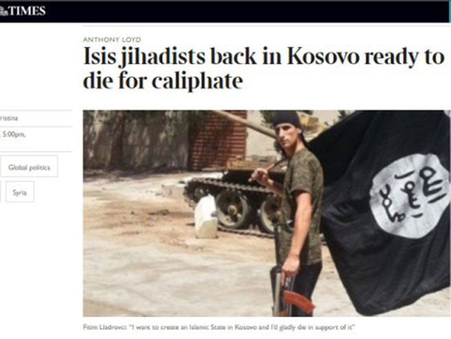 Tajms o džihadistima na Kosovu - Foto: RTS
