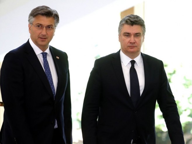 Zoran Milanović i Andrej Plenković (foto: arhiva/EPA-EFE/ANTONIO BAT) - 