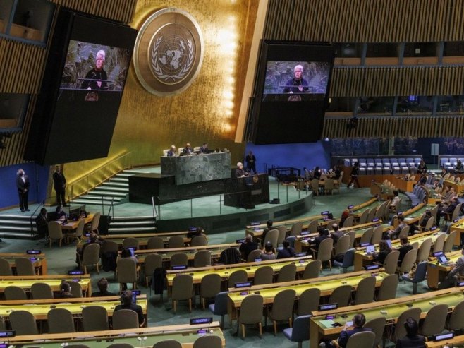 Generalna skupština UN-a (Foto: EPA-EFE/SARAH YENESEL, ilustracija) - 