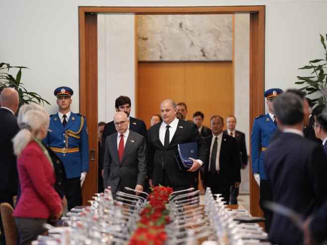 Sastanak delegacija Srbije i Kine (Foto: TANJUG/ STRAHINJA AĆIMOVIĆ/ bg) - 